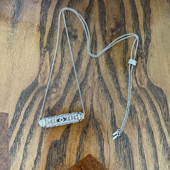 Evil Eye Spinner Necklace - Picture 7 of 9